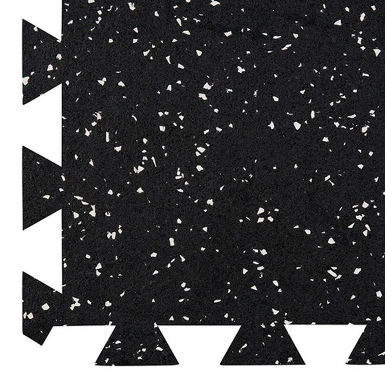 Everlock 3 x 3 x 6MM Rubber Tiles 8.2 SQFT