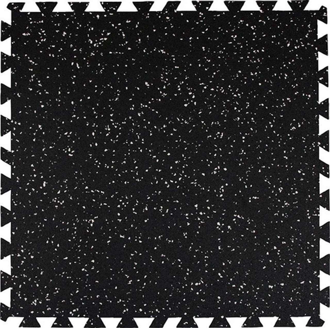 Everlock 3 x 3 x 6MM Rubber Tiles 8.2 SQFT