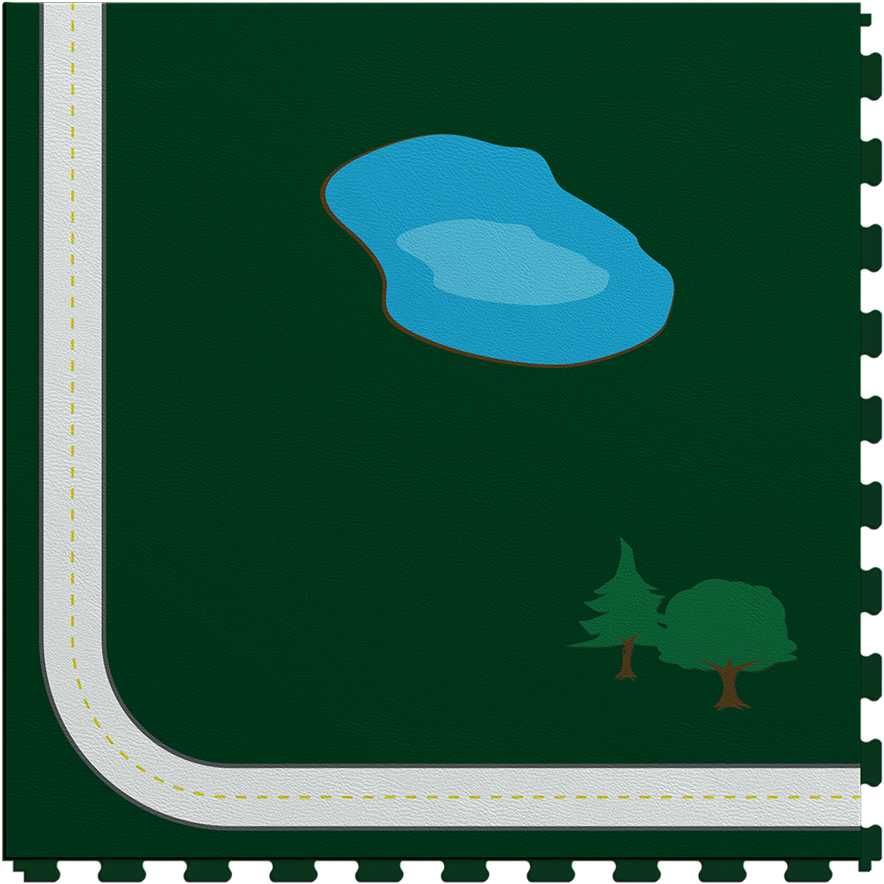 Race Track Tile 4