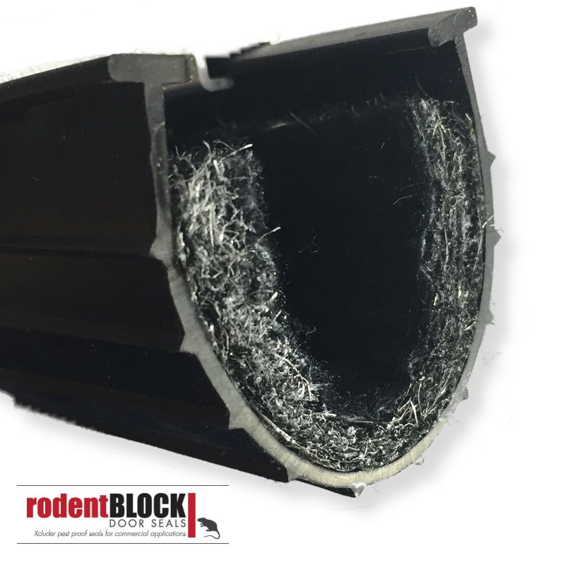 hi2018【STORM SEAL】DUDLEY WITH FUR Xcluder RodentBlock Garage Door Replacement Seal Material | Garage