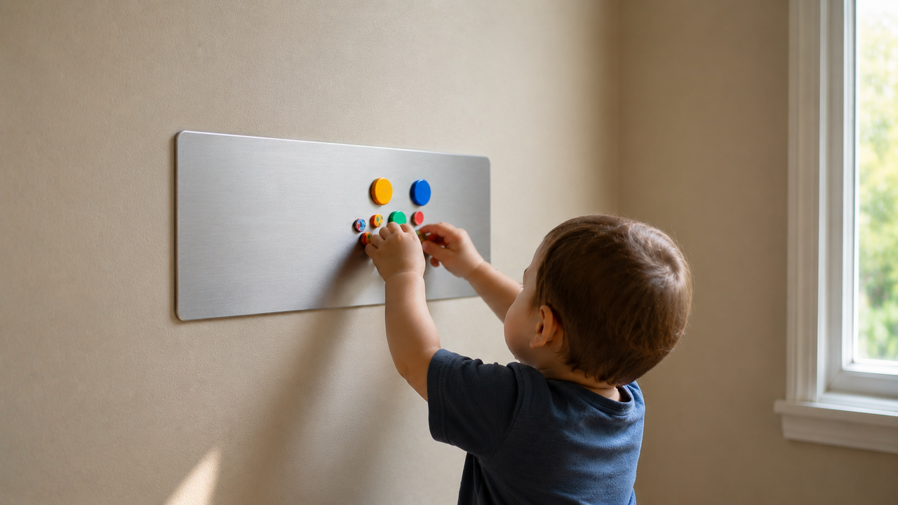 MetalMag Wall Board Stainless Steel 20 GA