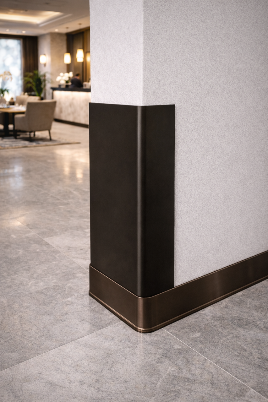 Steel Color End Wall Guard 24 Gauge