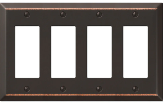 Century Aged Bronze Switch Cover