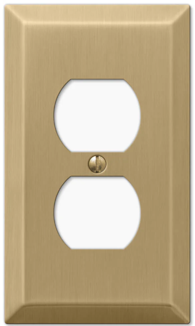 Century Brushed Bronze Switch Cover