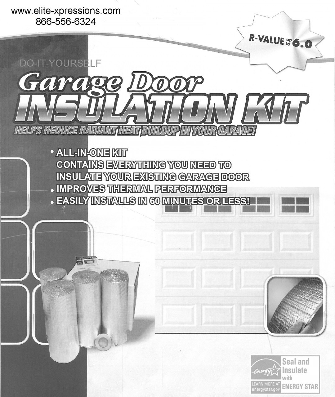 EcoPro Garage Door Insulation Kit • Multifoils Direct