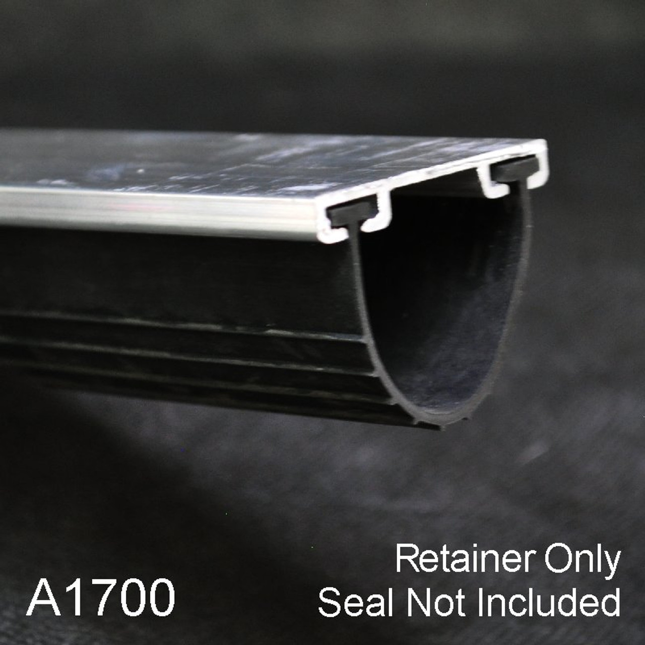 Aluminum Garage Door Bottom Seal Retainer A1700 Retainer Only