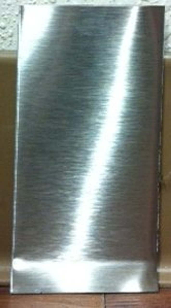 Stainless Steel Wall Base, Shown with Cove Bend