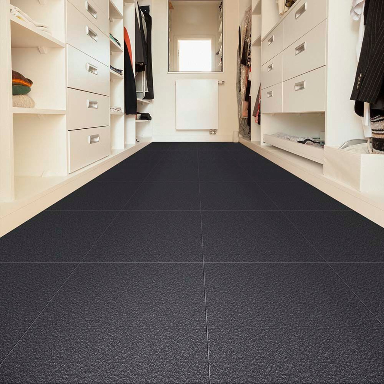 Perfection Floor Tile HomeStyle Slate, flexible interlocking tiles.