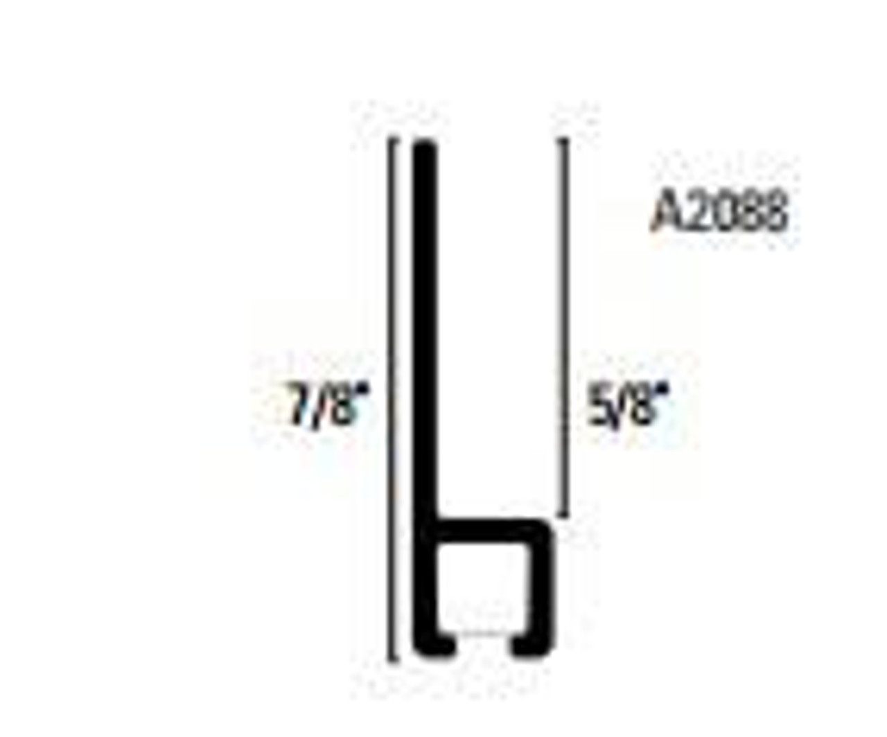 Storm Shield Slim-Line 7/8" Aluminum Retainer (Straight & Angles) 