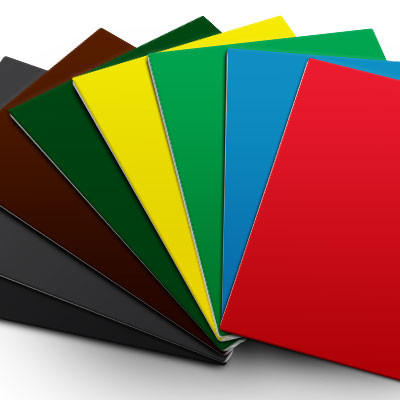 Painted Aluminum Painted Sheet Colors 18 Gauge 48" x 96" Many