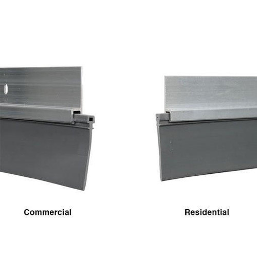 Storm Shield Passage Door Sweep Kits With Vinyl Seal (3' Wide or 4' Wide) 