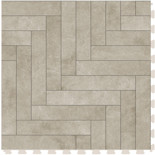  Perfection Floor Tile Natural Stone - Chevron Endstone | 6 Tiles/ Case | 16.62 SQFT/ Case 