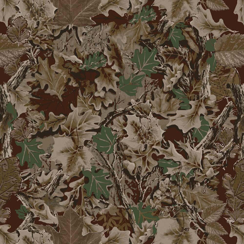  Perfection Floor Tile Custom Print - Camo Autumn | 6 Tiles/ Case | 16.62 SQFT/ Case 