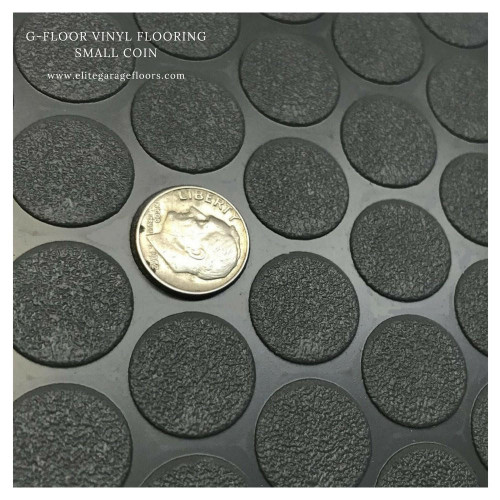 G Floor 7.5' W Small Coin 60 mil Custom Cut Length G-Floor 