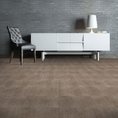 Perfection Floor Tile Wood Grain - Millhouse or 6 Tiles/ Case or 16.62 SQFT/ Case