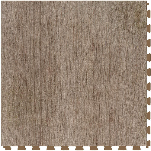 Perfection Floor Tile Wood Grain - Millhouse or 6 Tiles/ Case or 16.62 SQFT/ Case