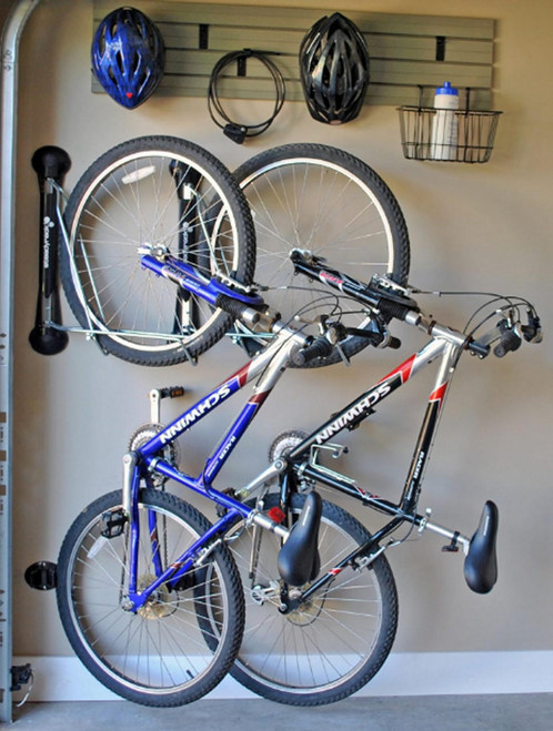 Vertical Wall Bike Rack  Bicycle Storage Parking by Steadyrack Fat Tire