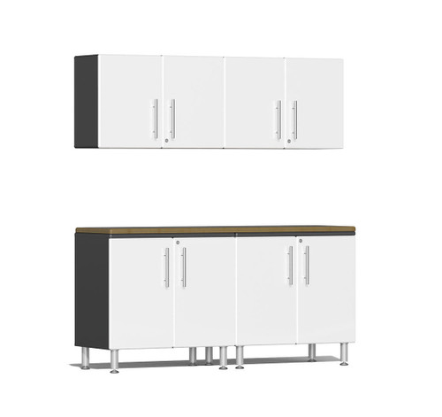 UltiMate Ulti-MATE Garage 2.0 Series 5-Piece Garage Cabinet Workshop Set