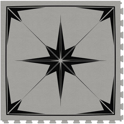 Perfection Floor Tile - Astral Gray Gray or 6 Tiles / Case or 16.62 SQFT/ Case