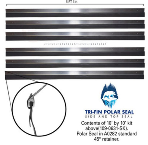 Tri-Fin Polar Seal Weather Seal Kit