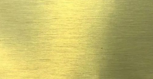 Anodized Colors Aluminum 18 GA Wall Base Brushed Gold 4" x 48" Straight (9 piece set)