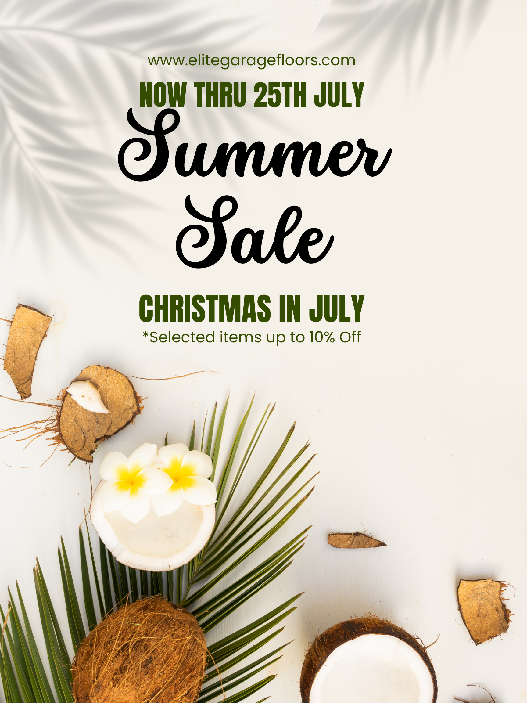 Christmas in July Sale