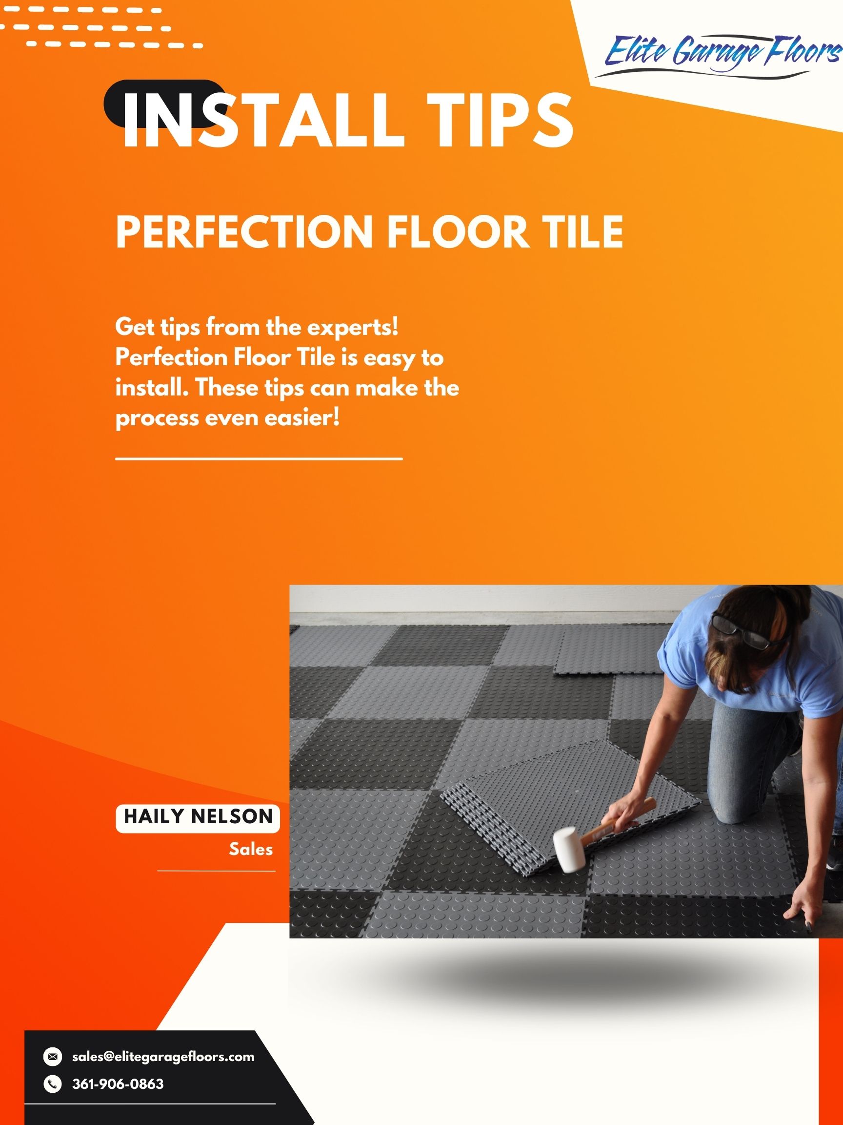 Perfection Floor Tile Install Tips