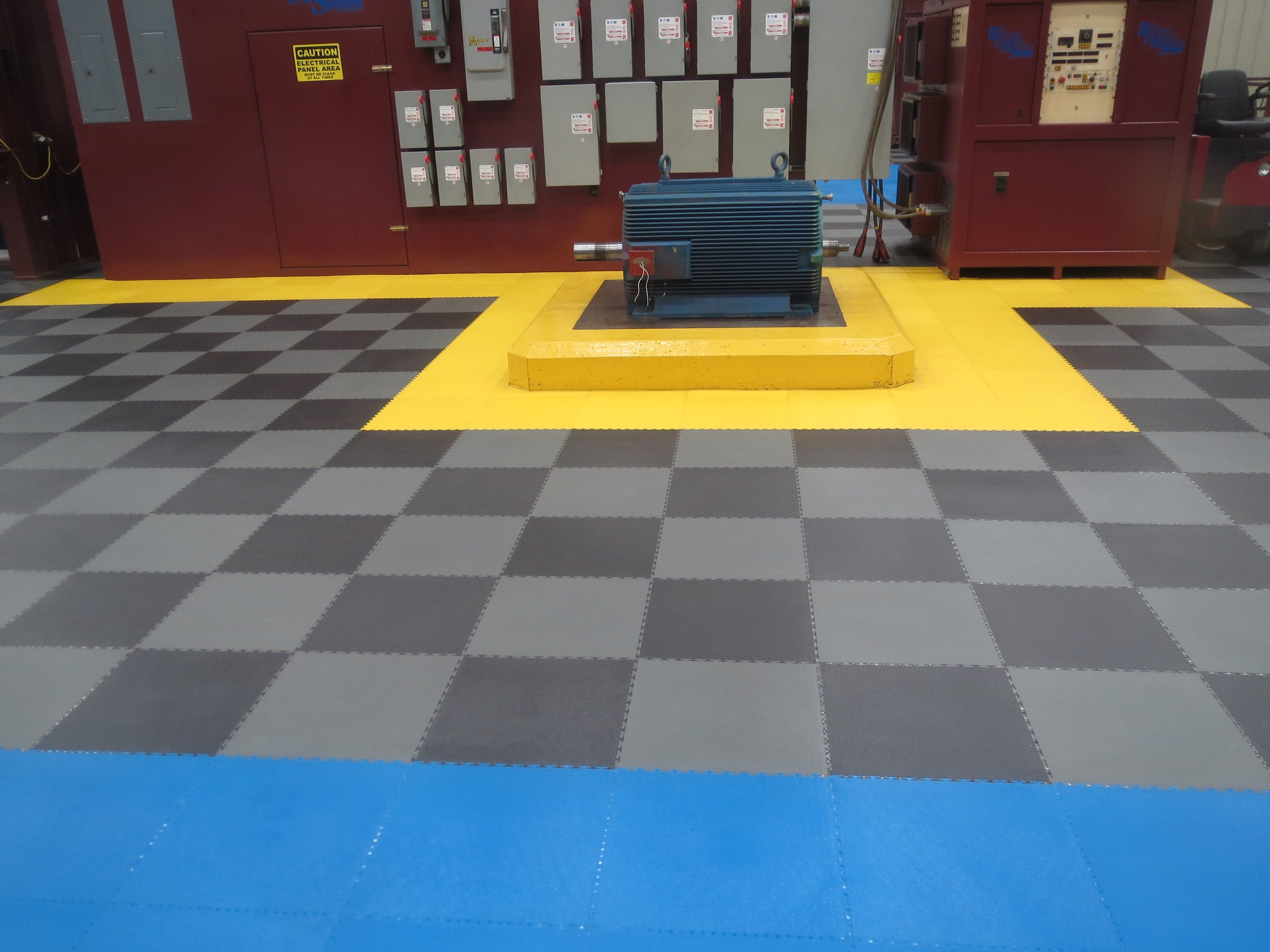 Heavy Duty Interlocking Garage Flooring Tiles