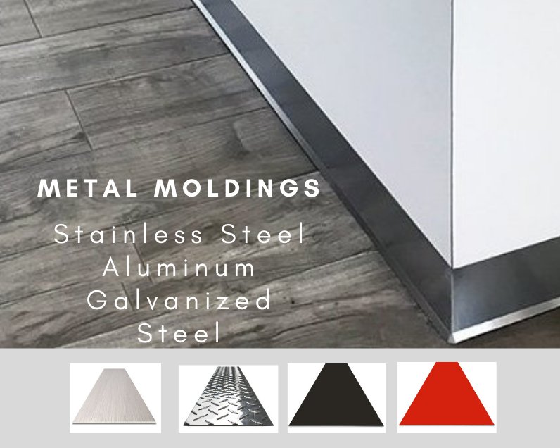 Mx Metal Base Molding Metal Wall Base Stainless Steel Wall Base