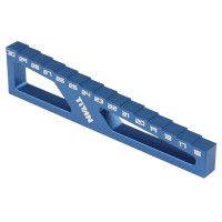 TiTAN 1/8th Off Road Ride Height, Droop Gauge 16mm~30mm 1mm Step.