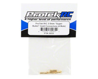 ProTek R/C 3.5mm "Super Bullet" Gold Connectors (4 Male) ProTek R/C 3.5mm "Super Bullet" Gold Connectors (4 Male)