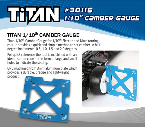 TiTAN 1/10 Camber Gauge