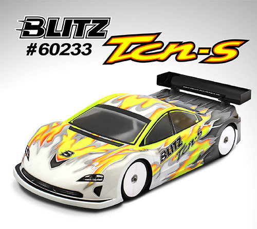 BLITZ TCN-S 1/10th Touring Car Bodyshell (190mm)(0.7mm) Standard