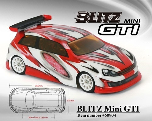 BLITZ Mini GTI 225mm
