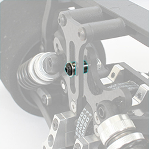 ARC Rear Body Mount Ball Bearing Nuts