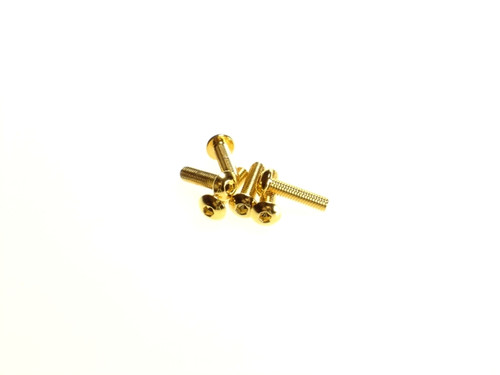 Hiro Seiko Alloy Hex Socket Button Head Screw [Gold]
