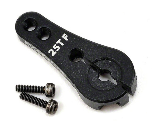 ProTek RC 4mm Aluminum Long Clamp Lock Servo Horn (Black) (25T)
