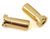 ProTek RC Low Profile 5mm "Super Bullet" Solid Gold Connectors (2 Male)
