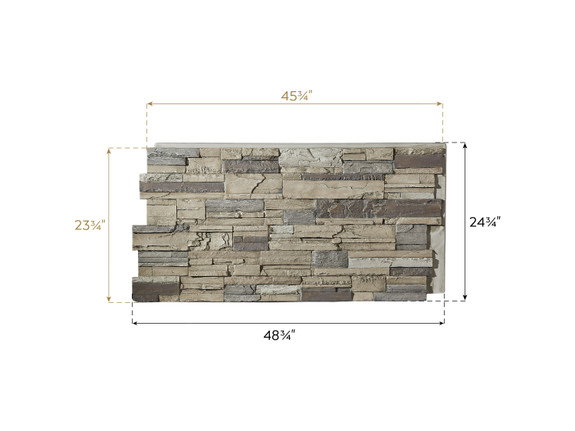 Dimensions of Kentucky Dry Stack Panel-thumb