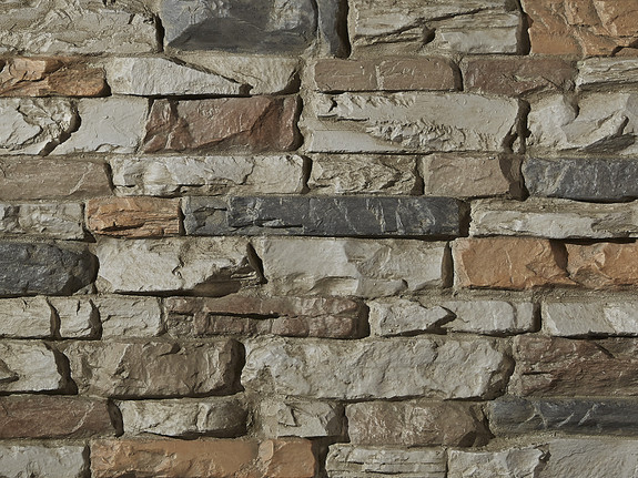 Closeup of Montana Dry Stack Panel -Stone Wall Cladding-thumb