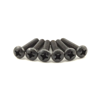 Black Oxide Pan Pickup Height Screw (Stratocaster)