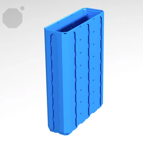 Multiboard 1x3x4 LU - Topped Rail - Multibin Shell