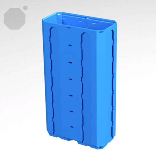 Multiboard 2x1x3.5 LU - Topped Rail - Multibin Shell