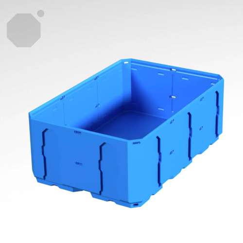 Multiboard 2x3x1 LU - Topped Rail - Multibin Shell