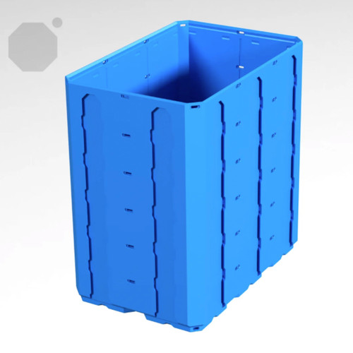 Multiboard 2x3x3 LU - Topped Rail - Multibin Shell