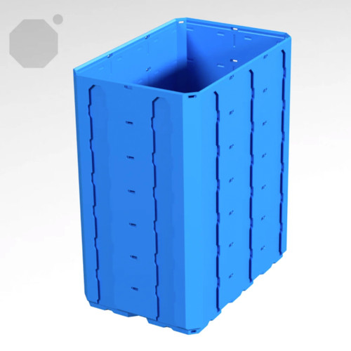 Multiboard 2x3x3.5 LU - Topped Rail - Multibin Shell