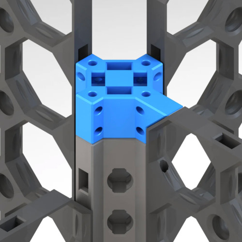 X - One Side - End Cap - Multiboard Beam