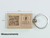 5 Pack of Beechwood Keychain Engraved for Business with options for logo, QR code and slogan