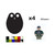 Pack of 4 Capes for LEGO minifigures "Sheen" (Oval shape)