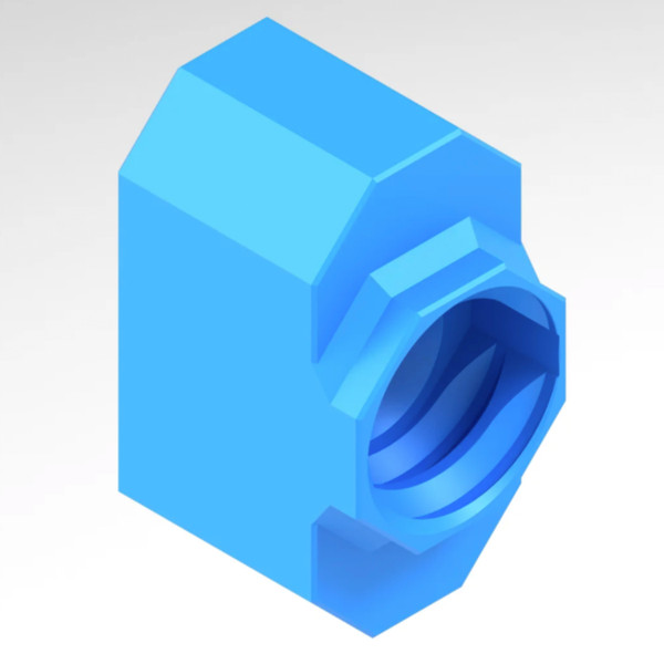 Multiboard 12.5 mm - Single Bolt-Lock - ScrewOn Mount